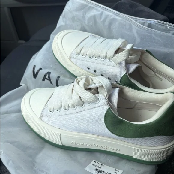 Alexander McQueen Shoes Alexander Mcqueen White And Green